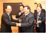 原陜西省副省長(zhǎng)吳登昌視察利君
